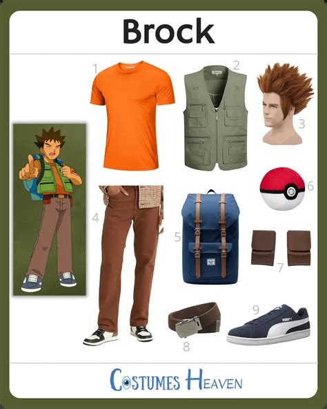 Last-Minute Brock Pokémon Costume Idea For Cosplay & Halloween 2024