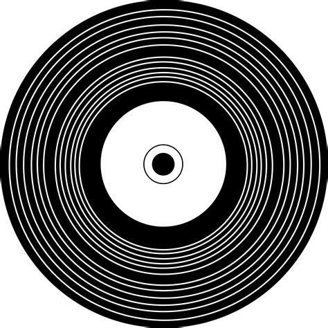 Vinyl Record Drawing at GetDrawings | Free download