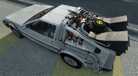 Delorean Time Machine Blueprints