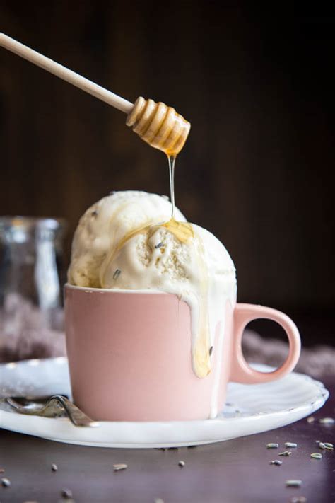 Honey Lavender Ice Cream - Wild Wild Whisk