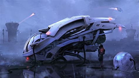 concept ships: Time-space traveller by Joseph Diaz