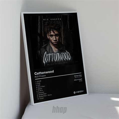 NLE Choppa - Cottonwood - Album Cover Poster sold by Dennis Gabbana ...