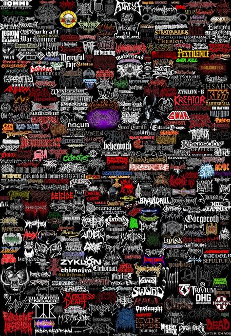 Metal bands logos | Band logos - Rock band logos, metal bands logos ...