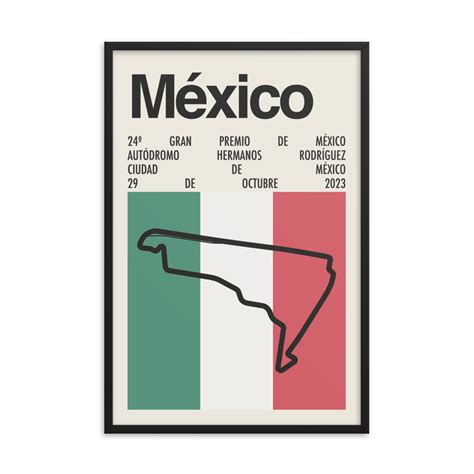 2023 Mexico City Grand Prix Print – Modern Racing Prints