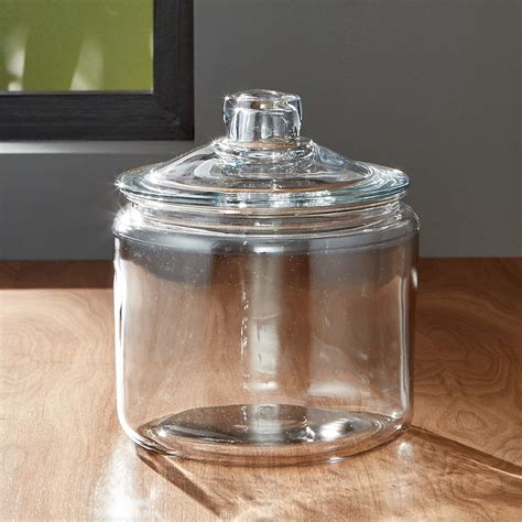 Heritage Hill Glass Jars with Lids | Crate & Barrel