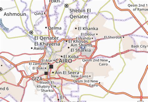 MICHELIN Cairo Airport map - ViaMichelin