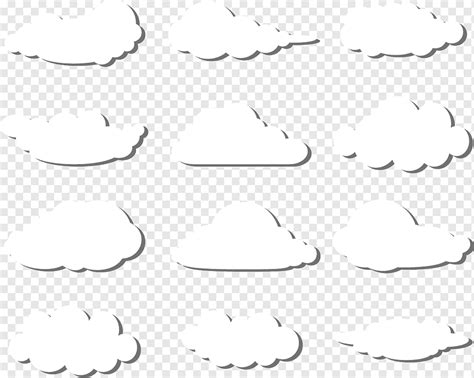 Clouds, clouds, vector free download, paper cut png | PNGWing