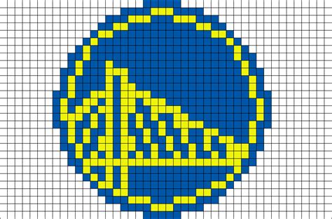 Golden State Warriors Pixel Art – BRIK