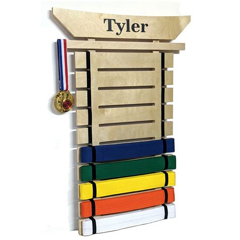 Personalized Taekwondo Belt Display – RenKata.com