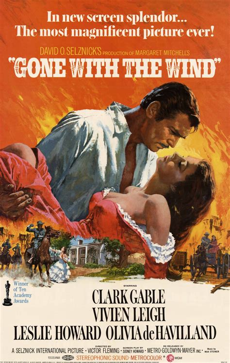 Gone With the Wind Poster, 1968 - Art Source International