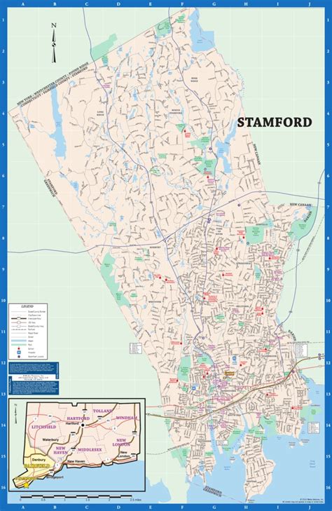 Stamford Ct Map | Gadgets 2018