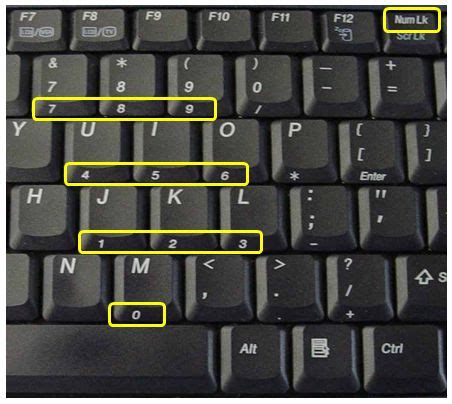 3 Methods to Disable NumLock on a Laptop Keyboard | Password Recovery