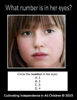 Eye Contact Exercises by Cultivating Independence in All Children