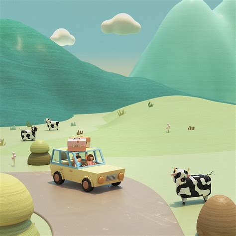 Road Trip - 3D Animation :: Behance