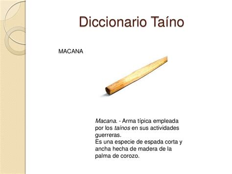 Diccionario taino new