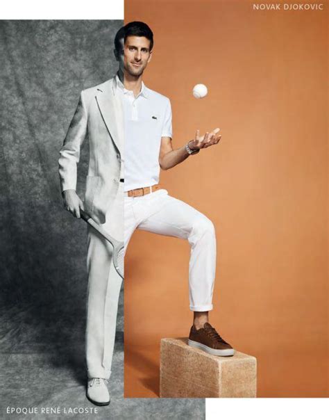 Novak Djokovic is Lacoste's new style ambassador - Esquire Middle East