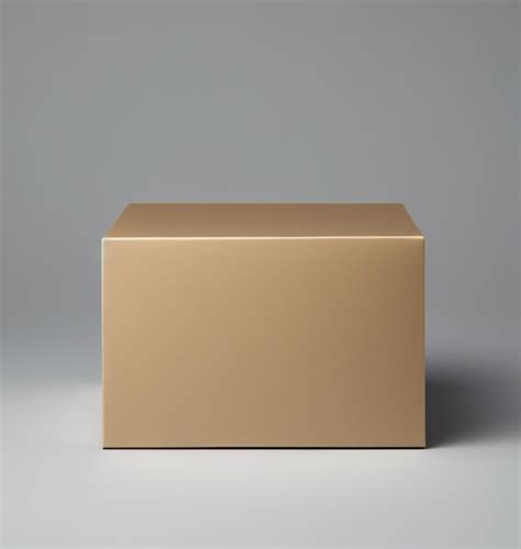 Premium AI Image | brown cardboard box