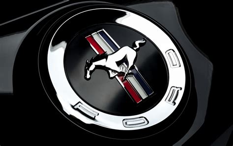 Ford Mustang logo Wallpaper HD 3D -Logo Brands For Free HD 3D