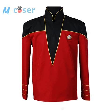 Star Trek Admiral's Uniform Jacket Halloween Cosplay Costumes For Men ...