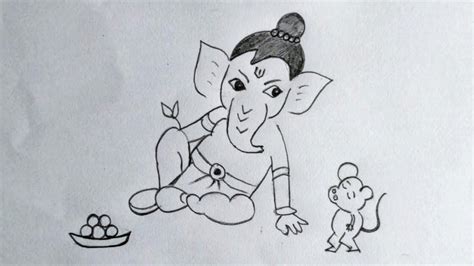 Pencil Cartoon Ganesh Drawing Easy - We use user sessions to make a ...