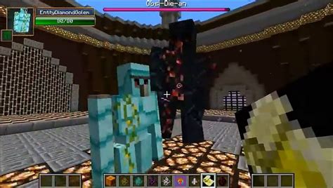 Minecraft Mutant Snow Golem Vs Mutant Zombie