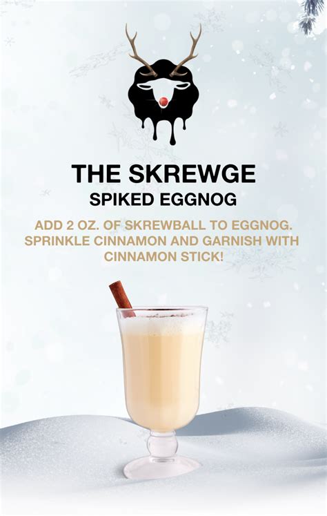 Easy to Make Spiked Eggnog Recipe | Eggnog drinks, Boozy drinks, Drinks