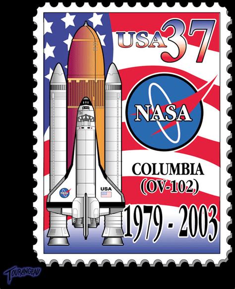 Shuttle Columbia Tribute by stourangeau on DeviantArt