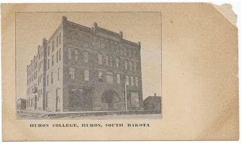 Huron College - Huron, South Dakota (circa 1900) - History In The Mail ...