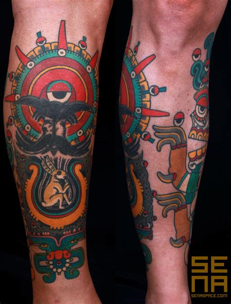 Aztec Tattoo Artwork