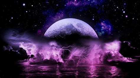 Purple Lightning Wallpapers - Top Free Purple Lightning Backgrounds ...