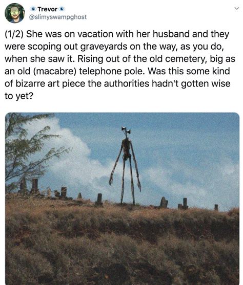 a tweep with an image of a skeleton on top of a hill and the caption ...