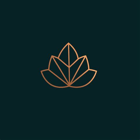 Timeless Logo Design with Lotus and Maple Leaf