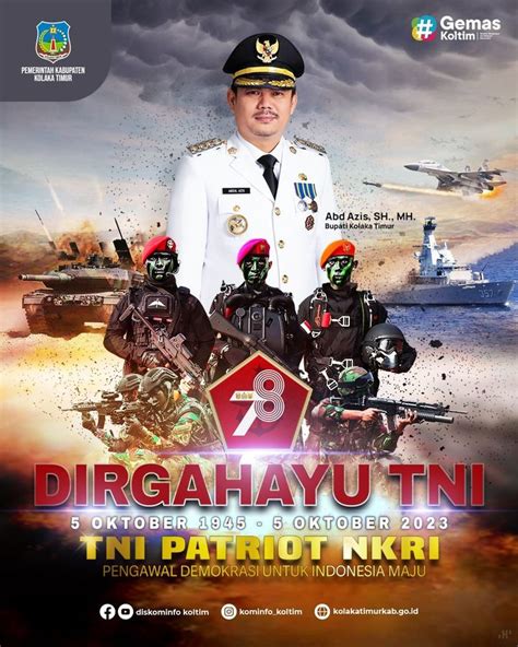 Dirgahayu TNI Ke-78 Tahun 2023