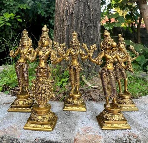 Brass 9.5'' Inches Long Dashavatara Statues 10 - Etsy