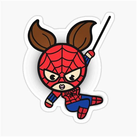 "Spider-Girl" Sticker for Sale by Vessall | Redbubble