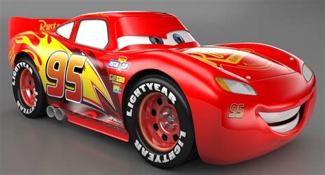 Lightning Mcqueen 3Dmodel realtime | CGTrader