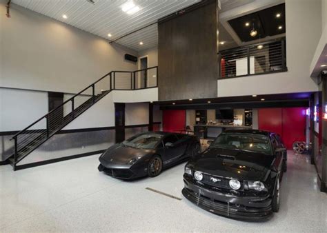 Sleek Garage Condo 01 | Garage design interior, Garage design, Luxury ...