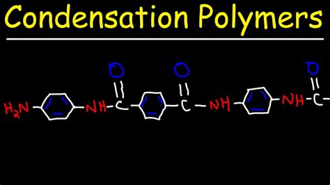 Polymers - Condensation Polymerization - YouTube