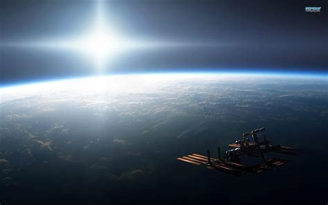 Space Station Wallpaper | HD Wallpaper For Desktop And Gadget