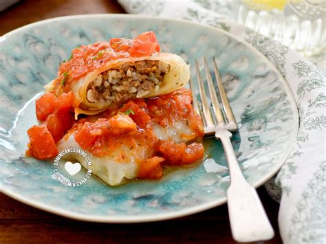 [Recipe] Niño Envuelto (Rice and Beef Cabbage Rolls)