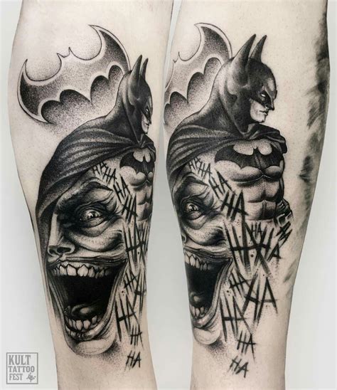 Simple Batman Joker Tattoos