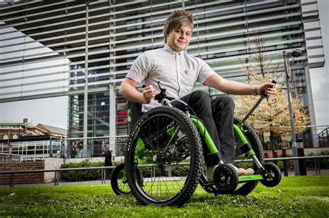 University offers off-road wheelchair for students | Mountain Trike