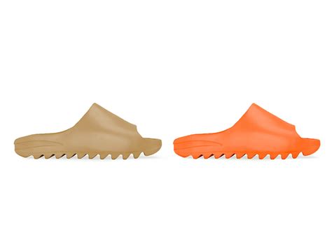 adidas Yeezy Slide Enflame Orange + Pure Release Date - SBD