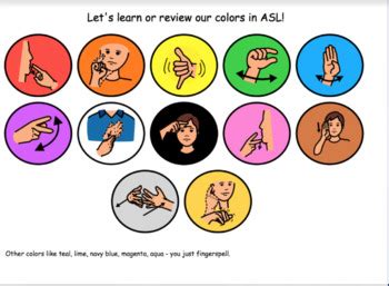 what color in sign language - Markita Atwood