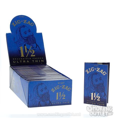 Zig-Zag Blue – Ultra Thin 1 ½ Rolling Papers | Smoking Outlet