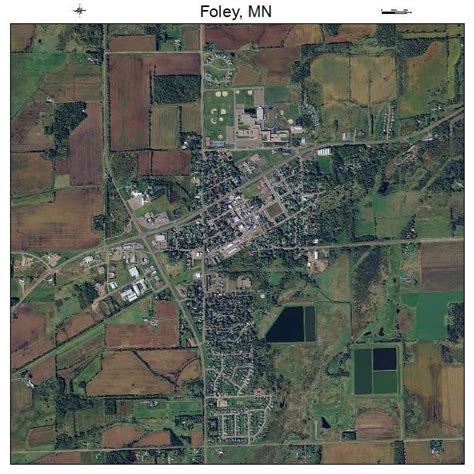 Aerial Photography Map of Foley, MN Minnesota