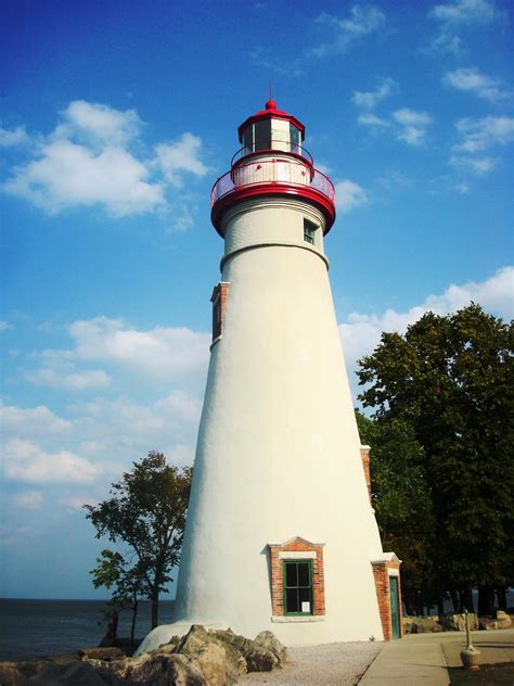 The Marblehead Lighthouse, Marblehead, Ohio, Lake Erie | Lighthouse ...