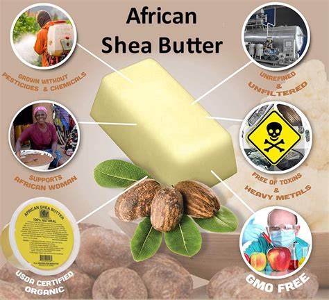 8oz. Raw Unrefined African Shea Butter from Ghana - Pure Ivory Shea Butter