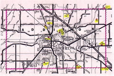 Shelby County Indiana History & Genealogy -Township and Neighboring ...