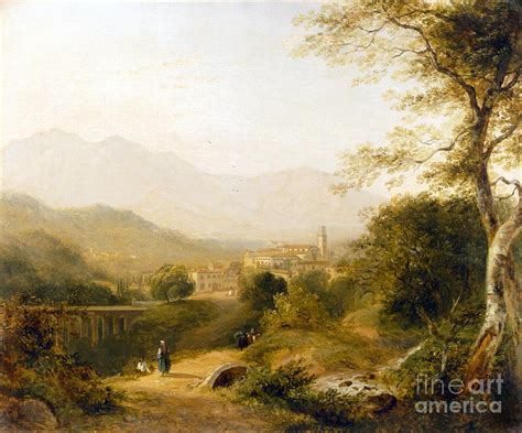 Italian Landscape Painting by Joseph William Allen - Pixels